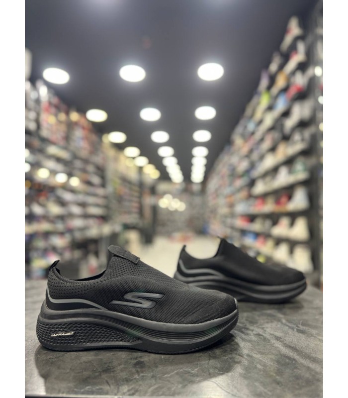 کفش پیاده روی مردانه اسکیچرز گو ران مشکی Skechers Go Run Elevate 2.0 Cadena Sneaker