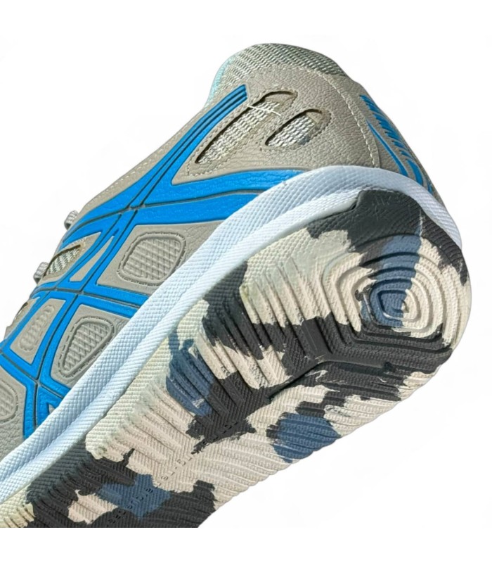 کفش فوتسال اسیکس کوپرو طوسی آبی Asics Copero Futsal