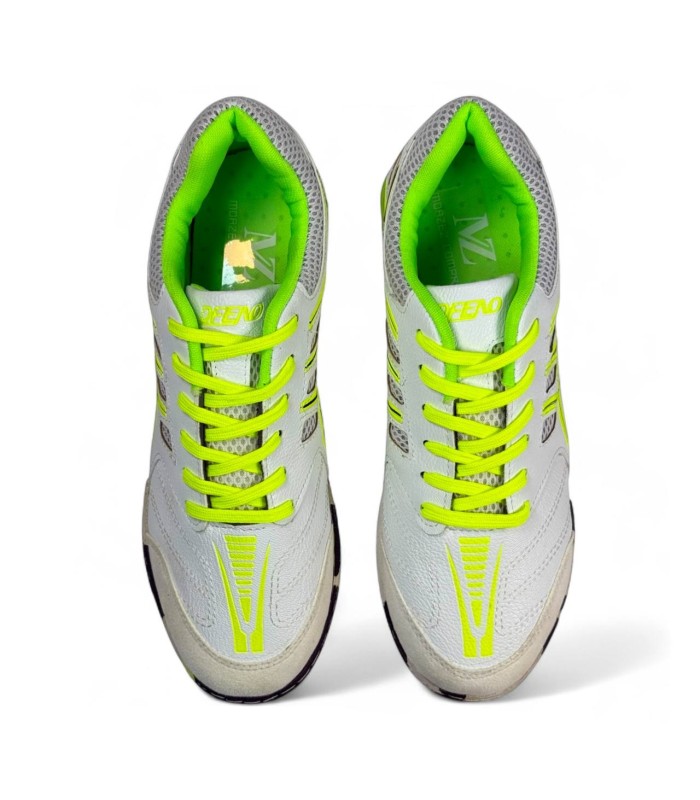 کفش فوتسال اسیکس کوپرو طوسی سبز Asics Copero Futsal