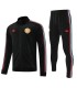 گرمکن شلوار تمام زیپ منچستر یونایتد مشکی Sweatshirt and pants Manchester United 2025