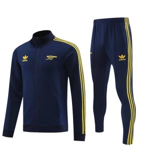 گرمکن شلوار تمام زیپ آرسنال سورمه ای Sweatshirt and pants Arsenal N 2025