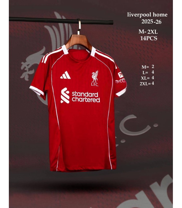 تیشرت اول پلیری لیورپول liverpool Home T-Shirt Player 2026