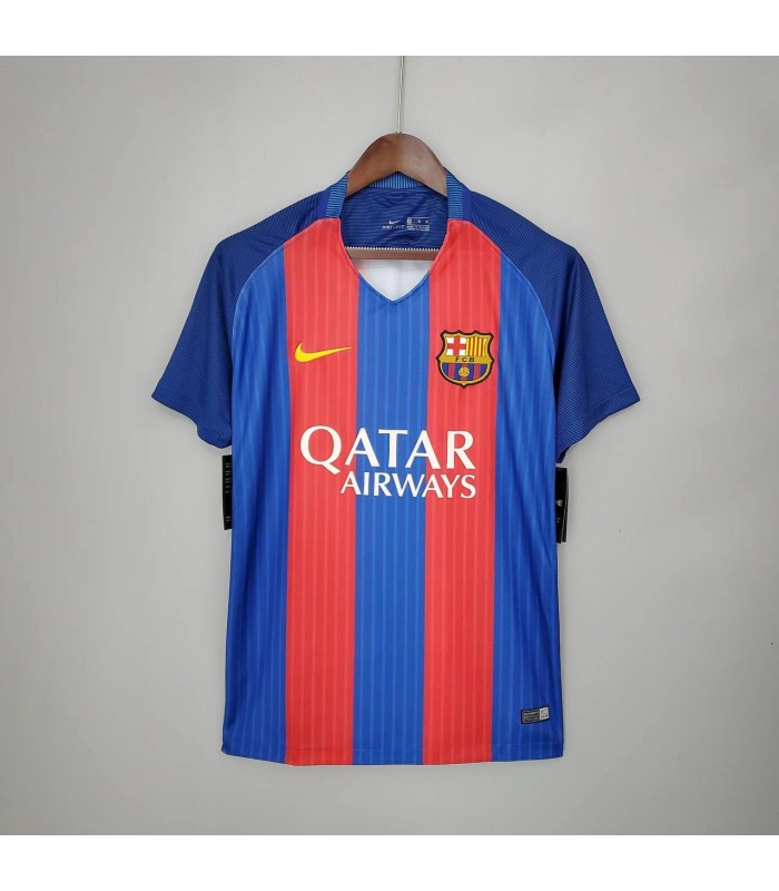 تیشرت پلیری کلاسیک اول بارسلونا Barcelona Classic Away Kit 2016
