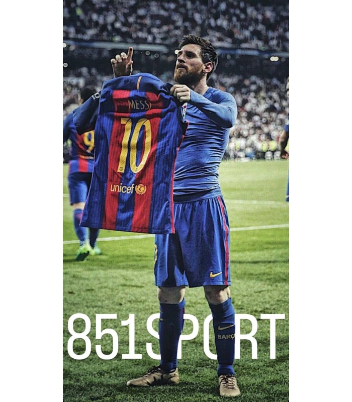 تیشرت پلیری کلاسیک اول بارسلونا Barcelona Classic Away Kit 2016