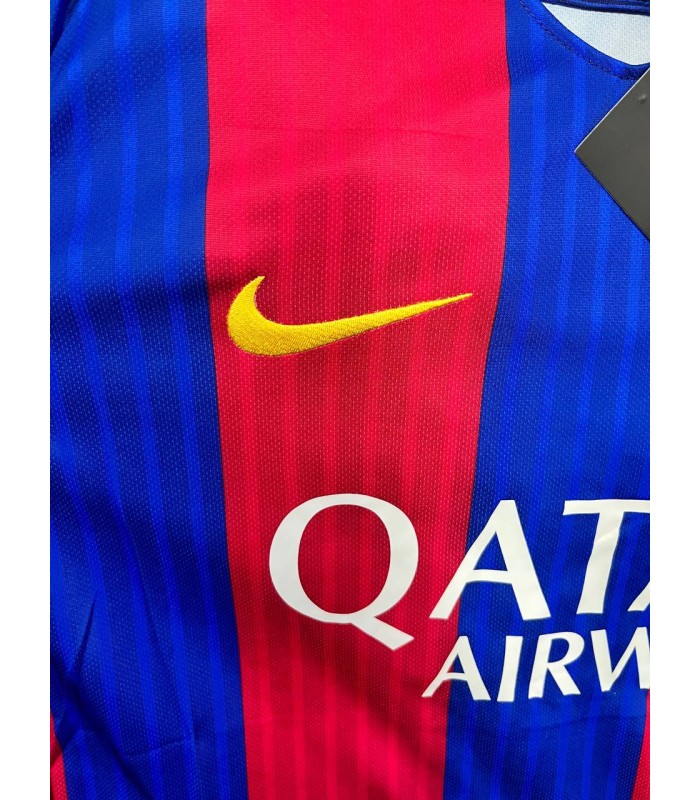 تیشرت پلیری کلاسیک اول بارسلونا Barcelona Classic Away Kit 2016