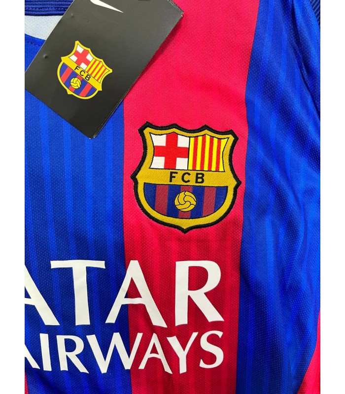 تیشرت پلیری کلاسیک اول بارسلونا Barcelona Classic Away Kit 2016