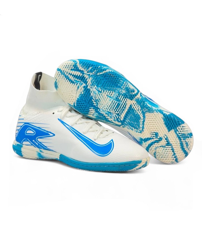 کفش فوتسال ساقدار نایک مرکوریال سوپرفلای ایرزوم 16 سفید Nike Mercurial Superfly 16