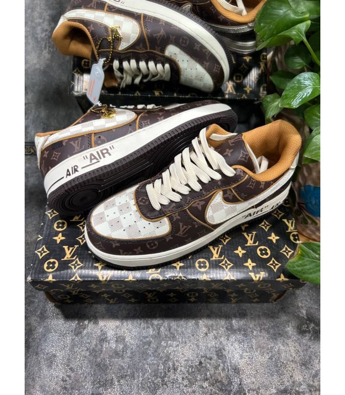 کفش پیاده روی نایک Nike Air Force 1 Louis Vuitton