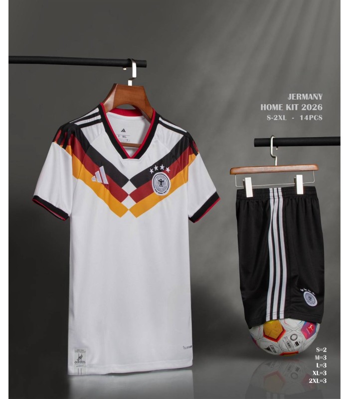 تیشرت و شورت تیم ملی آلمان Germany National Team 2026 Kit