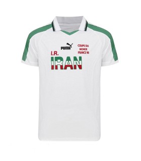 تیشرت پلیری کلاسیک تیم ملی ایران Classic Iran National Team Player T-Shirt 1998