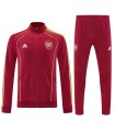 گرمکن شلوار تمام زیپ تیم آرسنال قرمز Arsenal full zip sweatpants