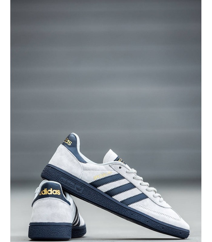 کفش پیاده روی آدیداس اسپیزال سفید سورمه ای Adidas Spezial Walking Shoes