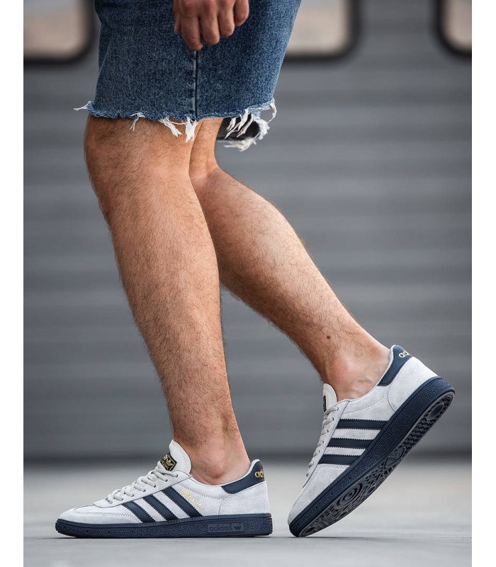 کفش پیاده روی آدیداس اسپیزال سفید سورمه ای Adidas Spezial Walking Shoes