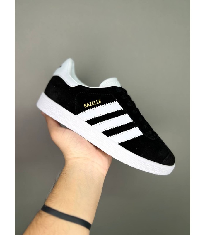 کفش پیاده روی آدیداس گزل مشکی سفید Adidas Gazelle Women's Walking Shoes