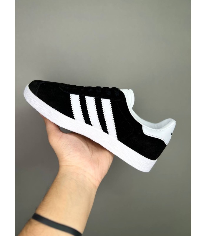 کفش پیاده روی آدیداس گزل مشکی سفید Adidas Gazelle Women's Walking Shoes