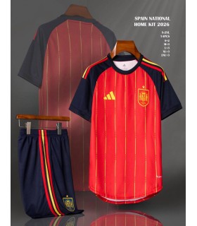 تیشرت و شورت اسپشیال تیم ملی اسپانیا Spain National Team 2026 Kit