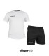 تیشرت و شورت یقه گرد کول مکث آلشپرت اورجینال سفید Uhlsport Round neck T-shirt and shorts