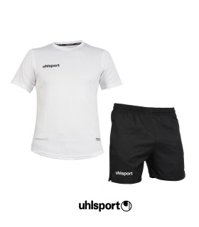 تیشرت و شورت یقه گرد کول مکث آلشپرت اورجینال سفید Uhlsport Round neck T-shirt and shorts