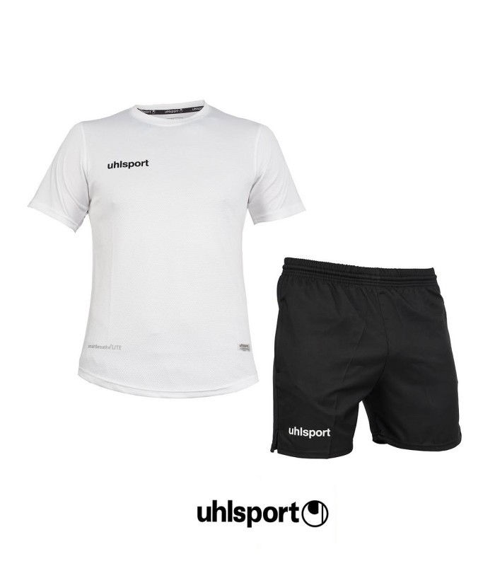 تیشرت و شورت یقه گرد کول مکث آلشپرت اورجینال سفید Uhlsport Round neck T-shirt and shorts