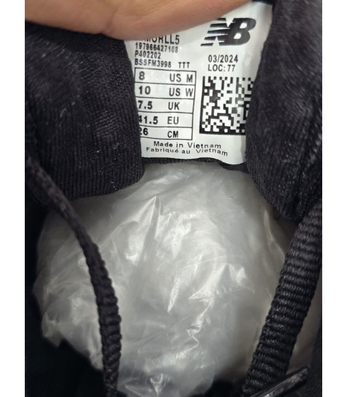 کفش پیاده روی مردانه نیوبالانس فرش فوم New Balance Fresh Foam X More v5 shoes Black