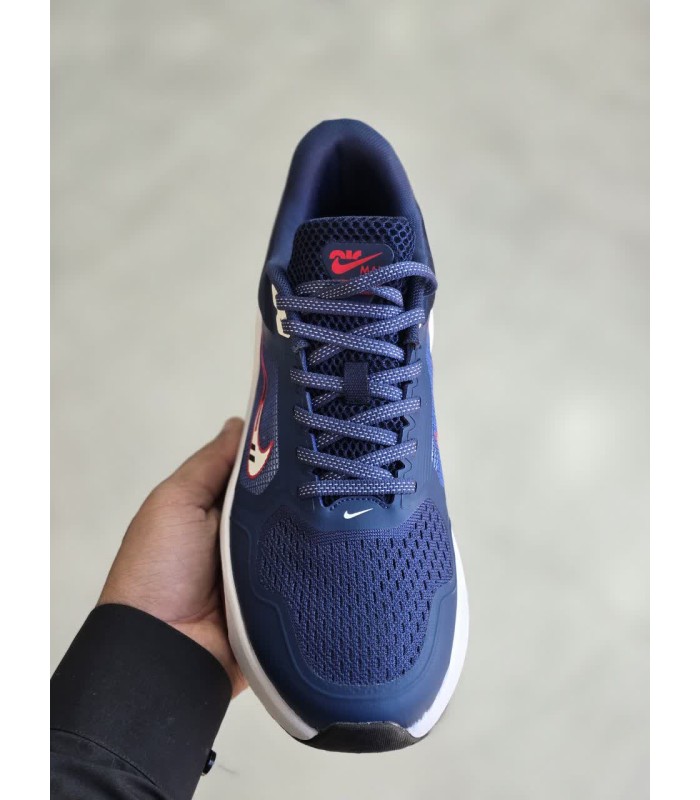 کفش پیاده روی مردانه نایک ایرمکس سورمه ای Nike Air Max Super Zoom