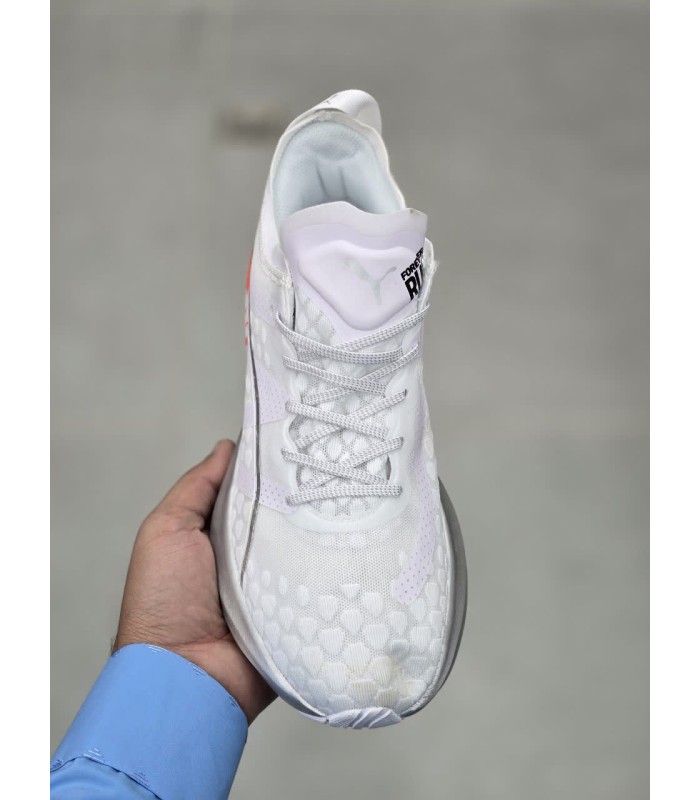 کفش پیاده روی پوما فور اور ران نیترو Puma ForeverRun Nitro White Cherry Tomato