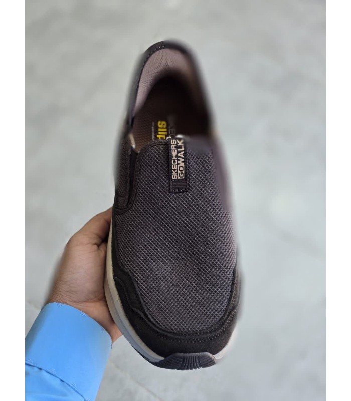 کفش پیاده روی مردانه اسکیچرز بدون بند Skechers go walk Outdoor