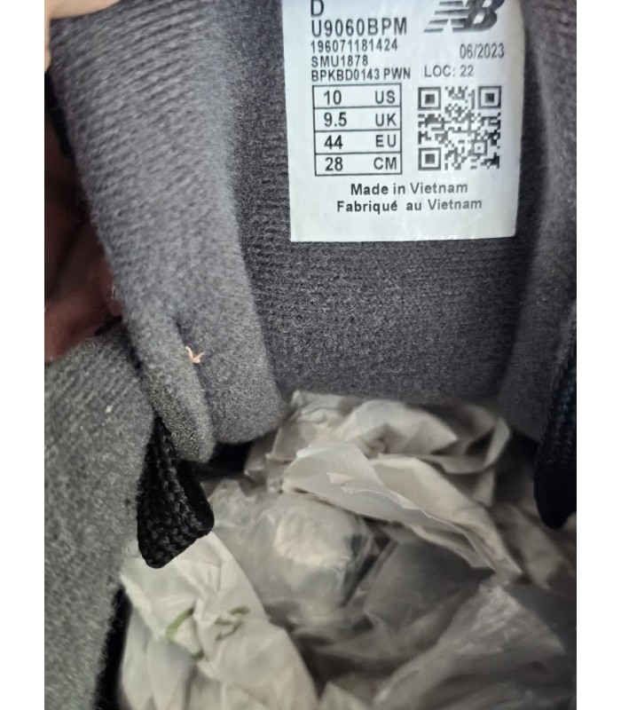 کفش پیاده روی مردانه نیوبالانس 9060 مسترکوالیتی New Balance 9060 Men's Shoes Black