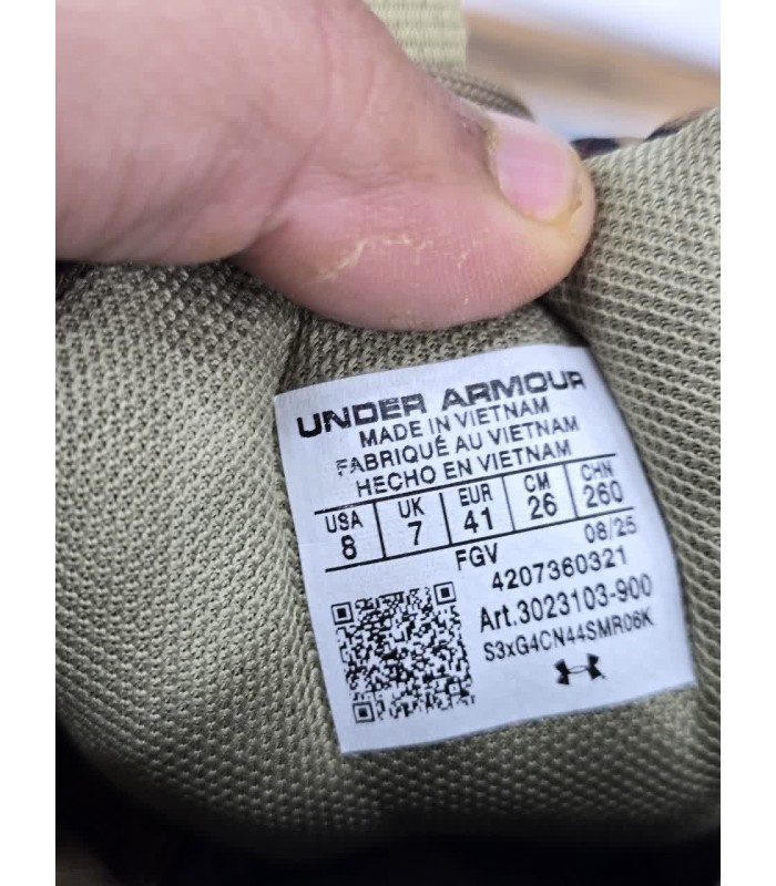 کفش چند منظوره مردانه آندر ارمور Under Armour HOVR Dawn WP 400G 'Ridge Reaper Camo Barren' 3023103-900