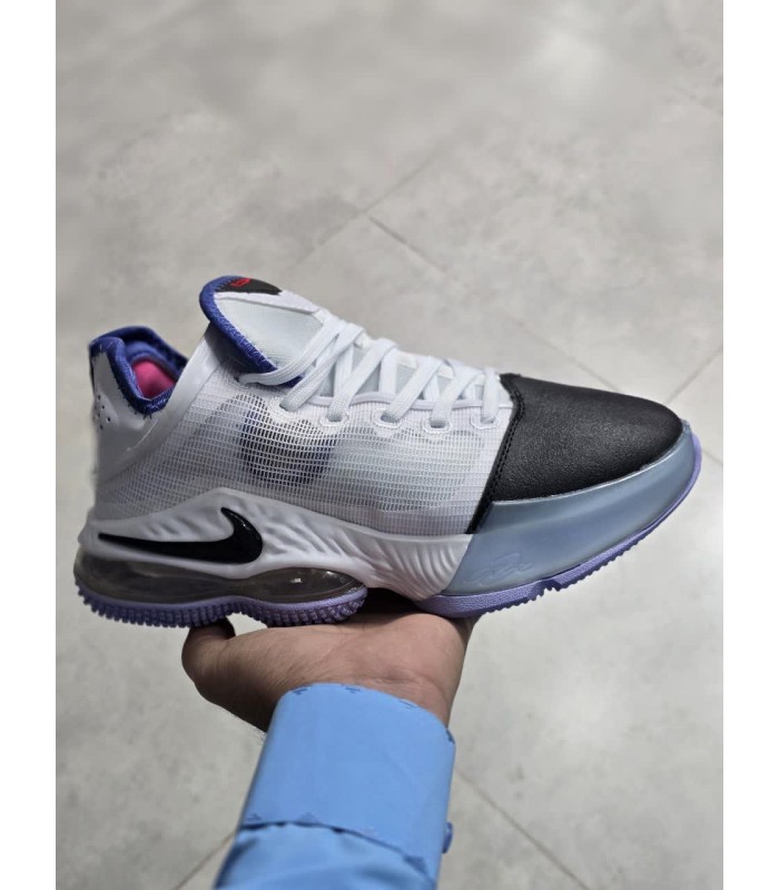 کفش والیبالی /بسکتبالی نایک لبرون 19 مسترکوالیتی Titan x Nike LeBron 19 Low Black Toe