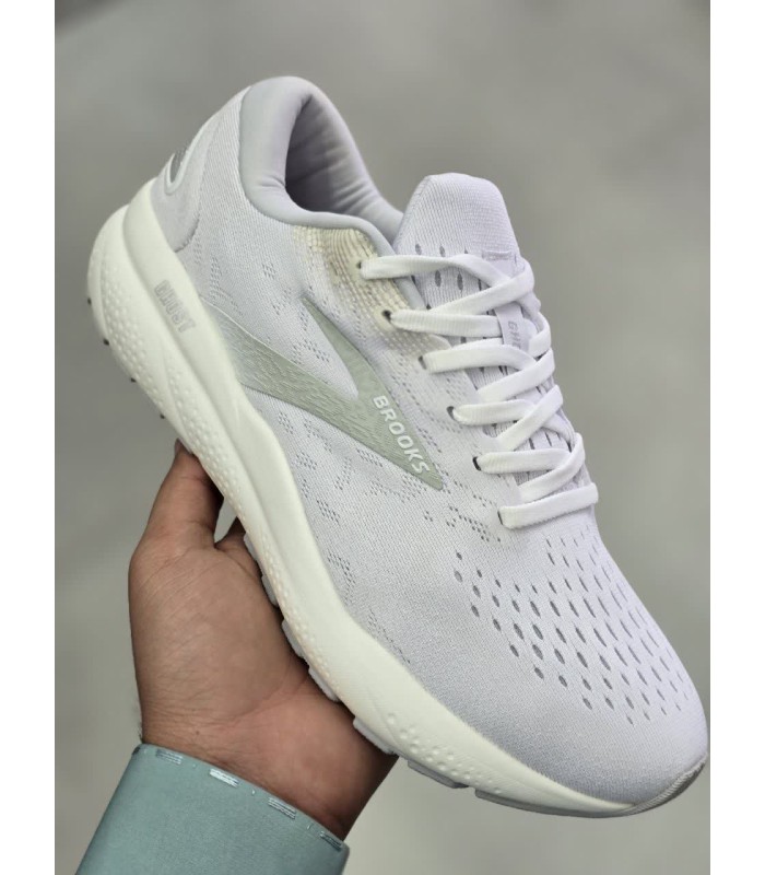 کفش پیاده روی بروکس گوست 16 Brooks Ghost 16 Athletic White/Grey