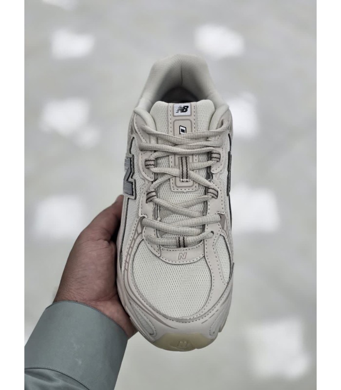 کفش پیاده روی مردانه نیوبالانس کرم New Balance Running shoes 740