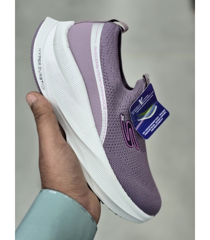 کفش پیاده روی زنانه اسکیچرز هایپر بوست Skechers Hyper Buast Ice