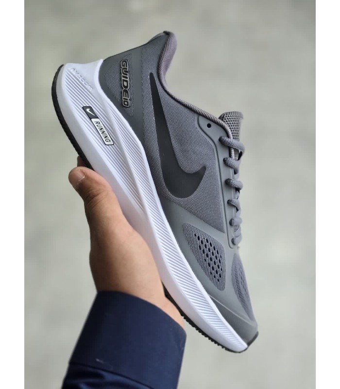 کفش پیاده روی مردانه نایک گاید طوسی Nike Guide 10 Gray
