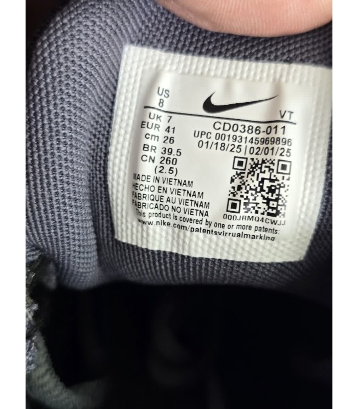 کفش پیاده روی مردانه نایک گاید مشکی سفید Nike Guide 10 Black White