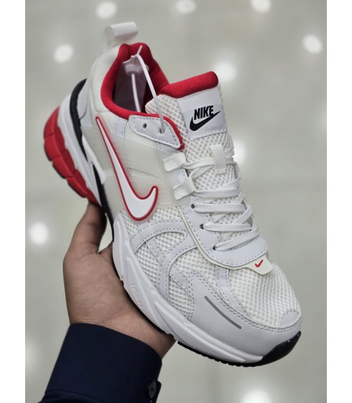 کفش پیاده روی نایک وی تو کی 5 سفید قرمز Nike V2k 5 White Red