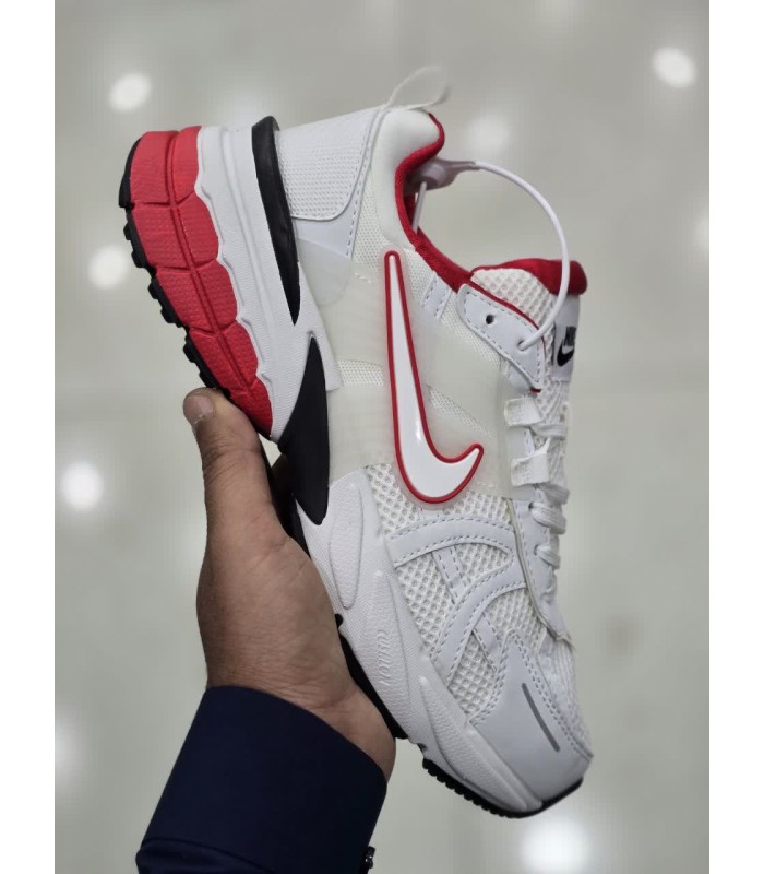 کفش پیاده روی نایک وی تو کی 5 سفید قرمز Nike V2k 5 White Red