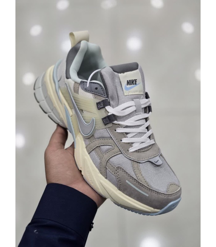کفش پیاده روی نایک وی تو کی 5 طوسی آبی Nike V2k 5 Gray Blue