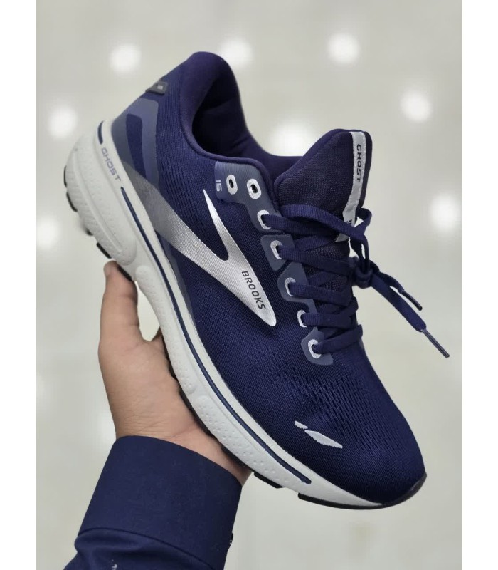کفش پیاده روی بروکس گوست 15 Brooks Ghost 15 Athletic Navy