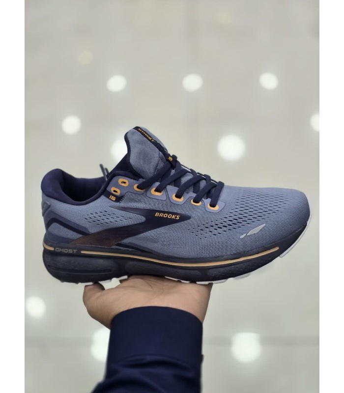 کفش پیاده روی بروکس گوست 15 Brooks Ghost 15 Athletic Gray Black