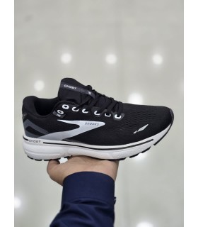 کفش پیاده روی بروکس گوست 15 Brooks Ghost 15 Athletic Black White