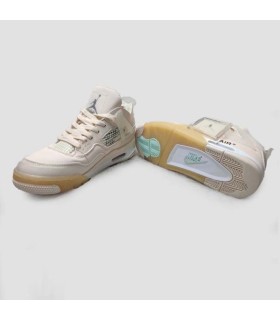 کفش بسکتبال نایک ایر جردن ۴ آف وایت Nike air Jordan 4 off-white cream (sail)