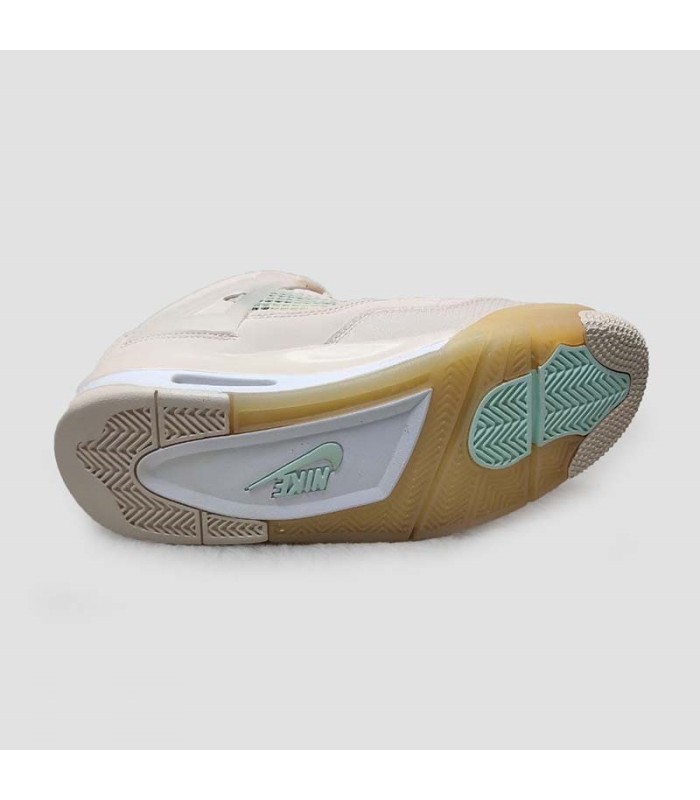 کفش بسکتبال نایک ایر جردن ۴ آف وایت Nike air Jordan 4 off-white cream (sail)