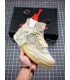 کفش بسکتبال نایک ایر جردن ۴ آف وایت Nike air Jordan 4 off-white cream (sail)