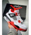 کفش بسکتبال نایک ایر جردن ۴ اولدفایر Nike air jordan 4 old fire
