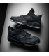 کفش بسکتبال نایک ایر جردن ۴ کواز مشکی Nike air Jordan 4 kaws black suede