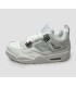 کفش بسکتبال نایک ایر جردن ۴ سفید Nike air Jordan 4 white and silver