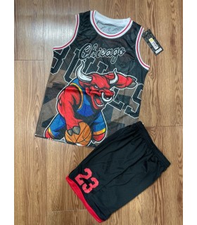 رکابی و شورت بسکتبالی بچگانه شیکاگو Chicago Basketball Kit 2026