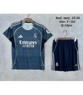 تیشرت و شورت دوم رئال مادرید Real Madrid Away Kit 2026