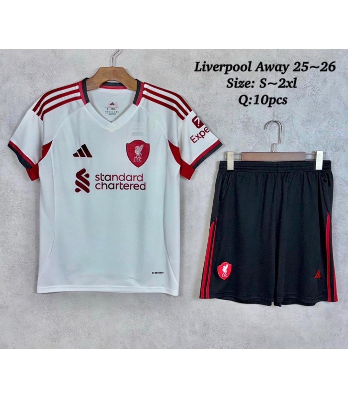 تیشرت و شورت دوم لیورپول liverpool Away T-Shirt 2026